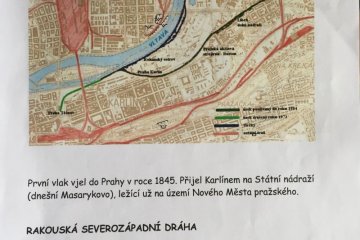 Projekt Karlín - Karlín železniční + nádraží Těšnov - Alešek Bardoděj