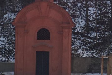 Kaple bývalého vojenského hřbitova - Nelinka Hloušková