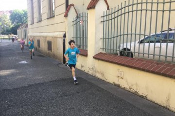 Běh kolem školy 26.6.2019