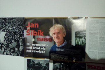 Výstava fotografií Jan Šibík 1989