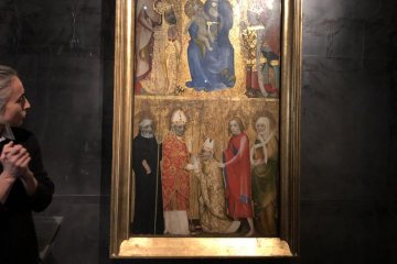 Anežský klášter - dílna středověkého malíře