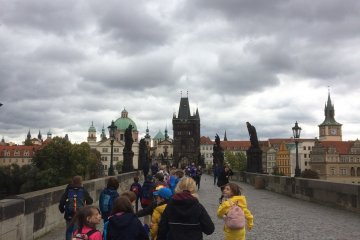 Pražský hrad,  Karlův most,  Zlatá ulička