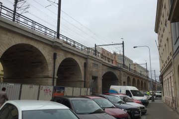 Projekt Karlín - Negrelliho viadukt - Mark