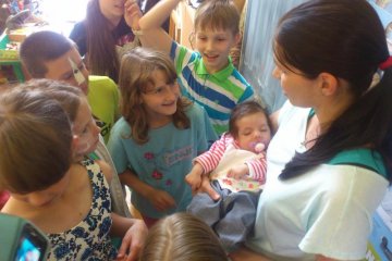 Návštěva paní učitely Andrey 16. 6. 2016