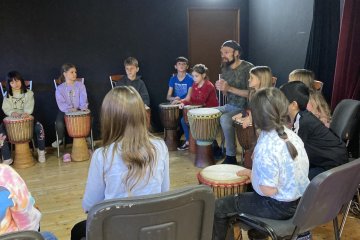 Vánoční koncert a rytmický workshop