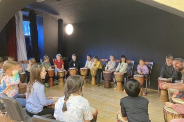 Vánoční koncert a rytmický workshop