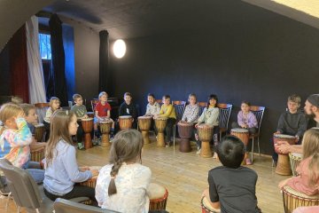 Vánoční koncert a rytmický workshop