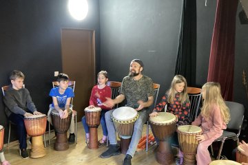 Vánoční koncert a rytmický workshop