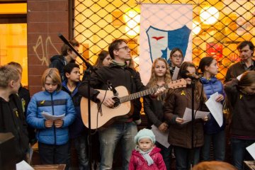 Pavel Lion - workshop, divadlo a slavnostní odhalení pamětní desky 4. 11. 2016