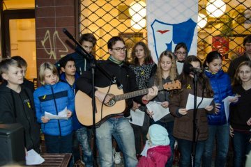 Pavel Lion - workshop, divadlo a slavnostní odhalení pamětní desky 4. 11. 2016