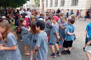 Něco z běhu, Lyčkohraní, fazolový obchůdek, loučení s Dorotou