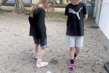 Poslední třeťácké spaní ve škole