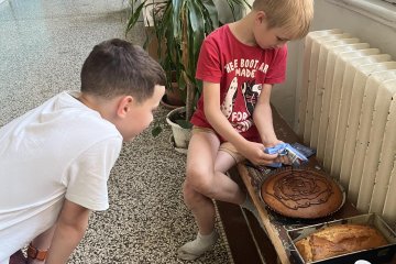 Poslední třeťácké spaní ve škole