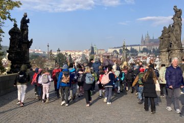Rychlovka na Karlově mostě a bojovka na Kampě