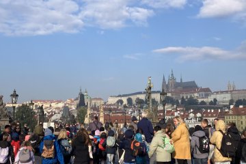 Rychlovka na Karlově mostě a bojovka na Kampě