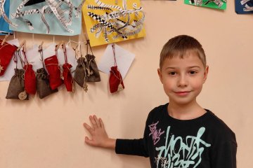 Mikuláš + adventní kalendář + přespávačka + koncert v kostele.