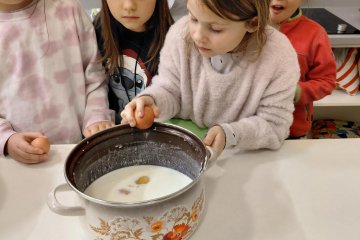 Mikuláš + adventní kalendář + přespávačka + koncert v kostele.