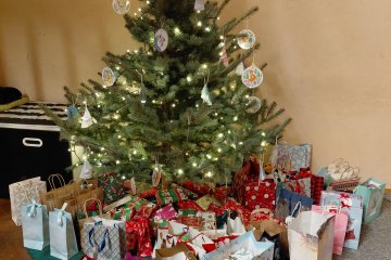 Mikuláš + adventní kalendář + přespávačka + koncert v kostele.