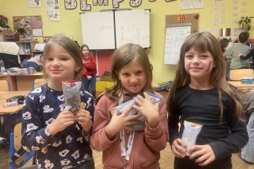 Mikuláš + adventní kalendář + přespávačka + koncert v kostele.