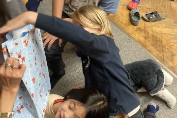 Mikuláš + adventní kalendář + přespávačka + koncert v kostele.