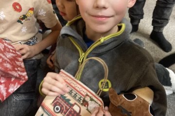 Mikuláš + adventní kalendář + přespávačka + koncert v kostele.