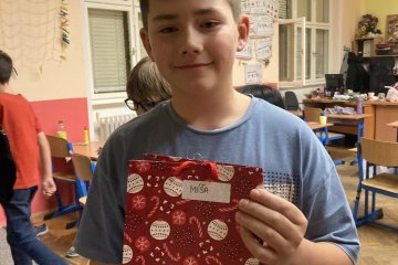 Mikuláš + adventní kalendář + přespávačka + koncert v kostele.