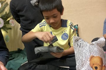 Mikuláš + adventní kalendář + přespávačka + koncert v kostele.