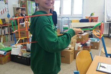 Masopustní rej před školou