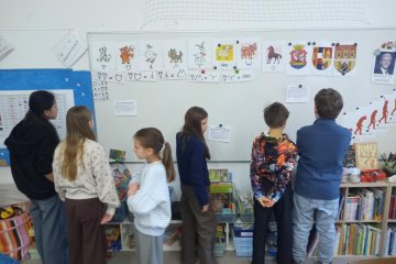 Jan Amos Komenský projekt s Adélkou