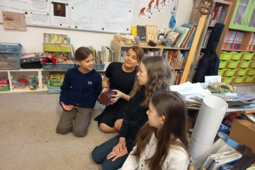 Den ptactvy, počítáme výdělek z jarmarku.