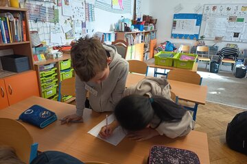 Učení studentek ČJ, M, ČSV - Natálka, Anička, Zuzka