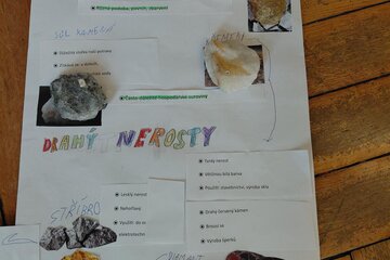 Skupinová práce - Horniny a nerosty
