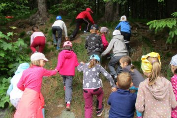 Škola v přírodě - Turnovská chata, úterý 13. 6. 2017