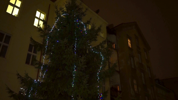 Rozsvícení vánočního stromu na Pernerce