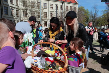Velikonoční jarmark pro Ukrajinu: obrazem