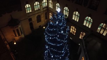 Rozsvícení vánočního stromu na Lyčkárně