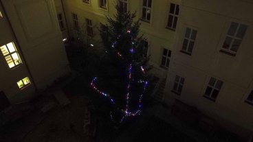Rozsvícení vánočního stromu na Pernerce