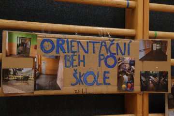 Orientační běh po škole? Na obou budovách a pro dobrou věc