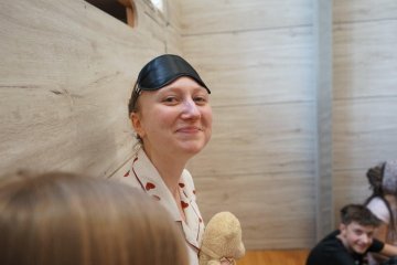 Pyžamová párty v tělocvičně