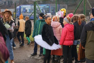 Děti oslavily masopust tradičním průvodem