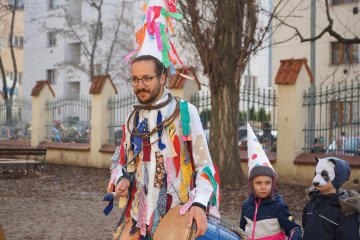 Děti oslavily masopust tradičním průvodem