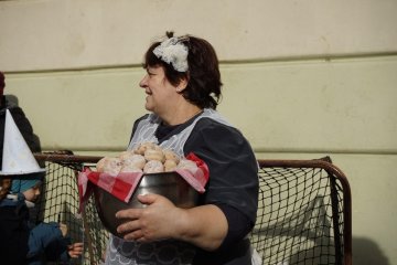 Děti oslavily masopust tradičním průvodem