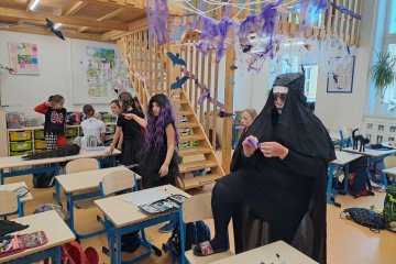 Halloween v družině na Pernerce