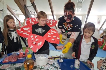Halloween v družině na Pernerce