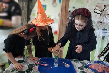 Halloween v družině na Pernerce