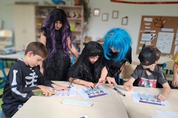 Halloween v družině na Pernerce