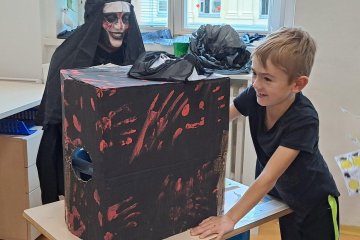 Halloween v družině na Pernerce