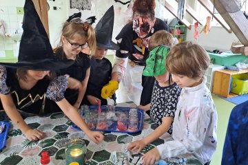 Halloween v družině na Pernerce