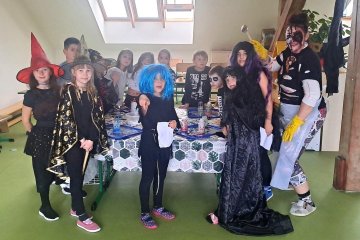 Halloween v družině na Pernerce