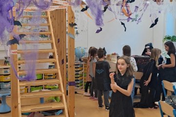 Halloween v družině na Pernerce